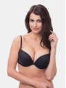 Wonderbra Sutien push up negru pentru femei Wonderbra FULL EFFECT PLAIN BRA