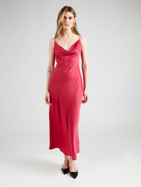 Guess Jeans Rochie de satin roșii pentru femei Guess jeans