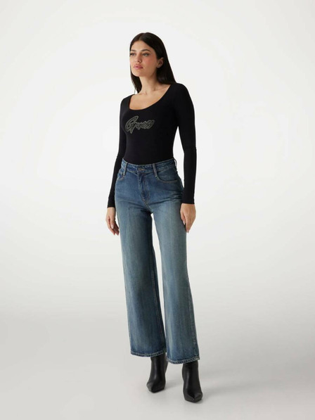Guess Jeans Body negru elastic pentru femei Guess jeans