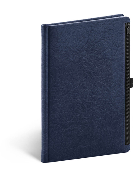 NOTIQUE NOTIQUE Notes Hardy albastru, liniat, 13 x 21 cm