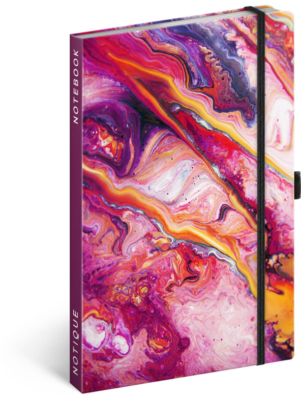 NOTIQUE Notițe NOTIQUE Marble, liniate, 13 x 21 cm BAAGL