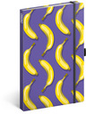 NOTIQUE NOTIQUE Notes Banane, căptușită, 13 x 21 cm BAAGL