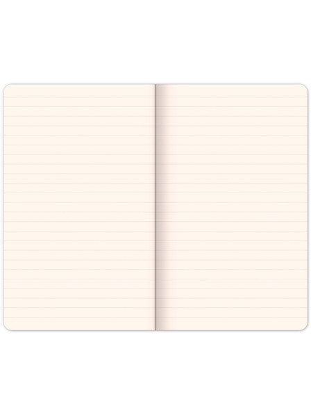 NOTIQUE NOTIQUE Notes Cârtiță și mașină, căptușită, 13 x 21 cm BAAGL