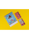 NOTIQUE NOTIQUE Notes Cârtiță și mașină, căptușită, 13 x 21 cm BAAGL