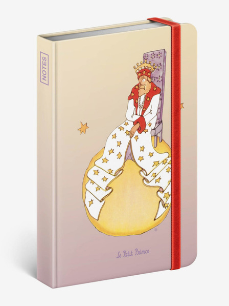 NOTIQUE NOTIQUE Notes Micul Prinț - Rege, căptușită, 11 x 16 cm