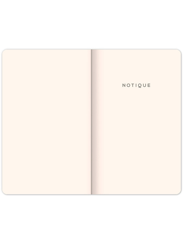NOTIQUE NOTIQUE Notes Cârtiță și mașină, căptușită, 13 x 21 cm BAAGL