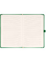 NOTIQUE NOTIQUE Notes Aprint, verde, căptușit, 15 x 21 cm