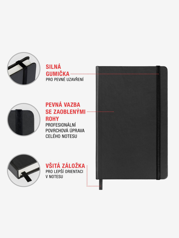 NOTIQUE NOTIQUE Notes Superman - Logo, dublat, 11 x 16 cm