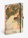 NOTIQUE Caietul NOTIQUE Alfons Mucha - Petrichor, punctat, 13 x 21 cm