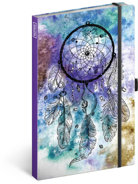NOTIQUE NOTIQUE Notes Dreamcatcher, căptușit, 13 x 21 cm