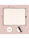 NOTIQUE NOTIQUE Notes Aprint, negru, punctat, 15 x 21 cm