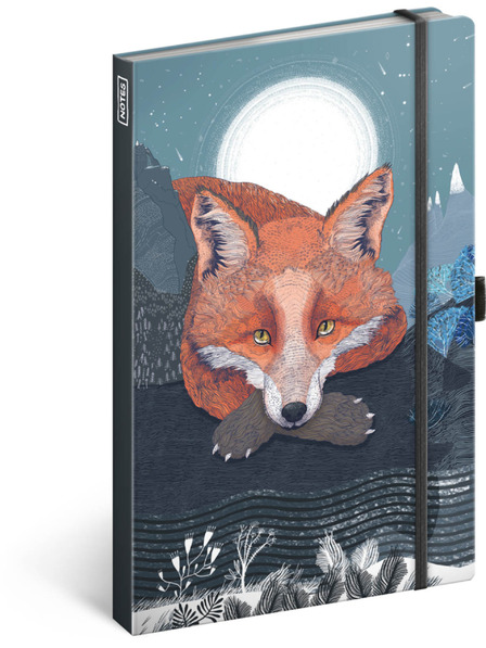 NOTIQUE NOTIQUE Notes Animalium - Lucie Jenčíková, căptușit, 13 x 21 cm BAAGL