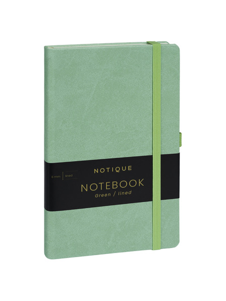 NOTIQUE NOTIQUE Notes Verde, căptușit, 13 x 21 cm