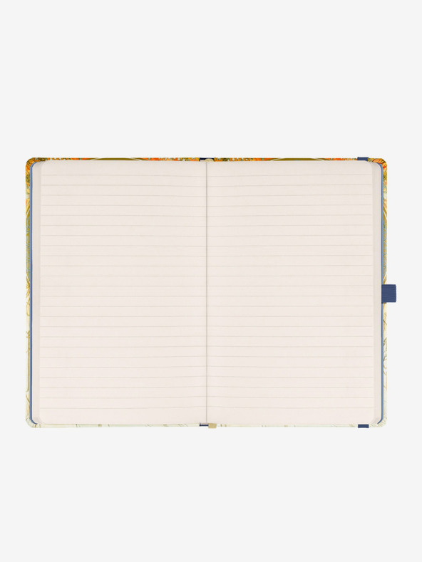 NOTIQUE NOTIQUE Notes Alfons Mucha - Muzică, aliniat, 13 x 21 cm