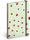 NOTIQUE NOTIQUE Notes Polka dots, căptușită, 13 x 21 cm BAAGL