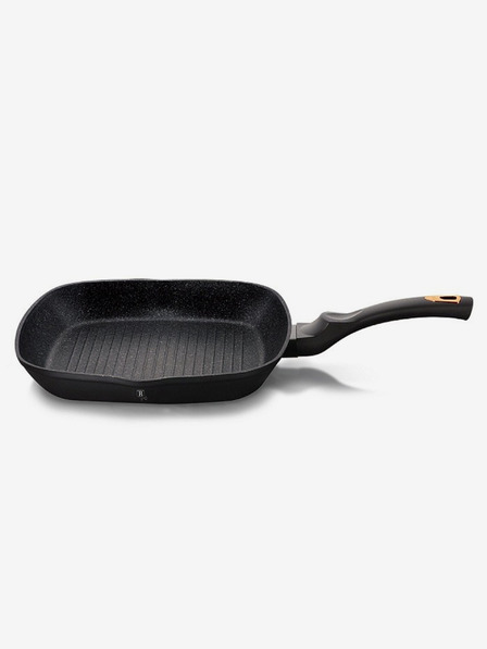 Berlingerhaus Tigaie grill cu suprafață de marmură BERLINGERHAUS Black Rose Collection (28 cm)