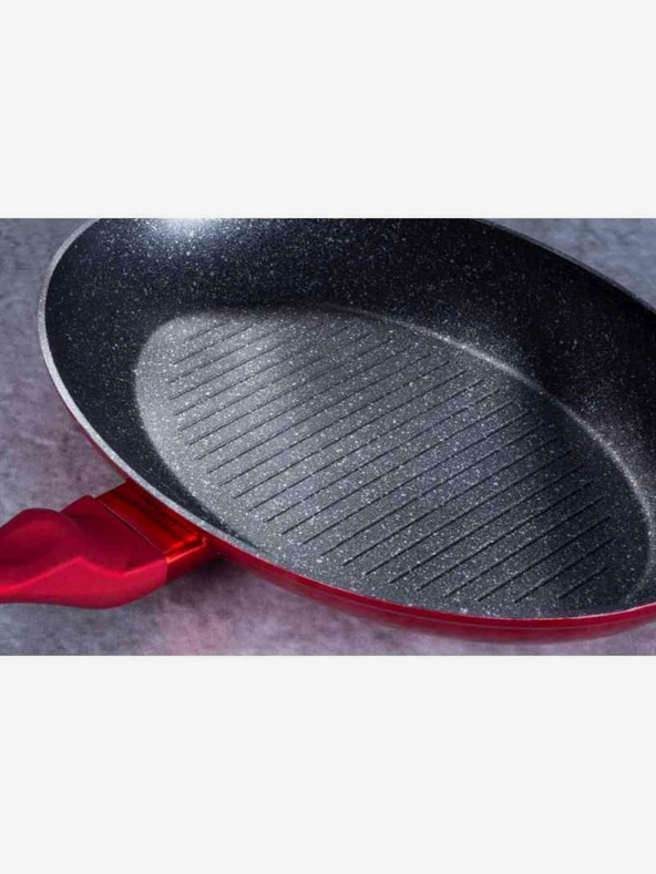 Berlingerhaus Tigaie pentru pește cu suprafață antiaderentă 35 cm Burgundy Edition BERLINGERHAUS