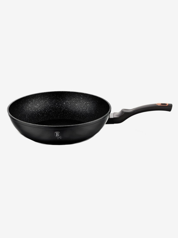 Berlingerhaus Tigaie wok cu suprafață din marmură BERLINGERHAUS Black Rose Collection (28 cm)