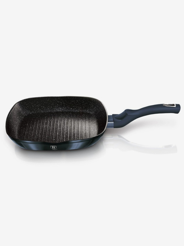 Berlingerhaus Tigaie grill cu suprafață din marmură 28 cm BERLINGERHAUS Metallic Line Aquamarine Edition