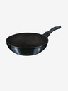 Berlingerhaus Tigaie wok cu suprafață marmorată 30 cm BERLINGERHAUS Metallic Line Aquamarine Edition