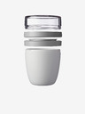 Mepal Cutie de prânz Mepal Ellipse Mini neagră (300 + 120 ml)