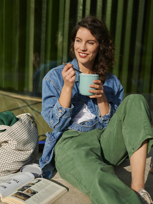 Mepal Cutie pentru alimente Mepal Ellipse roz de 500 ml