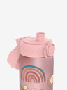 ION8 Sticlă roz deschis pentru copii Ion8 Leak Proof Rainbows 500 ml