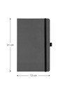 NOTIQUE NOTIQUE Notes Smochine, căptușit, 13 x 21 cm BAAGL