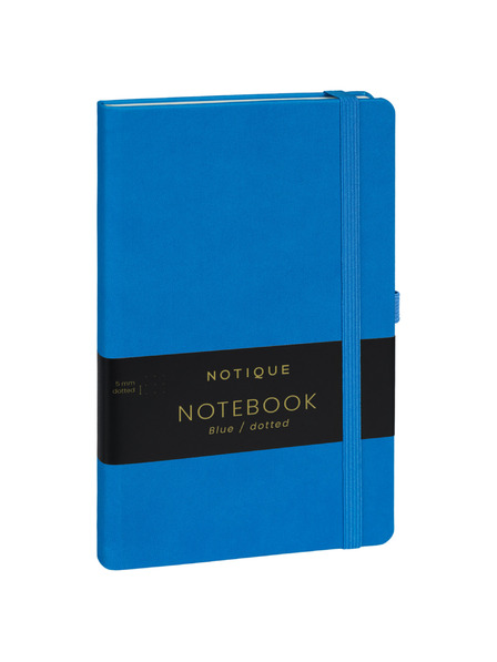 NOTIQUE NOTIQUE Notes Albastru, punctat, 13 x 21 cm