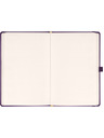 NOTIQUE NOTIQUE Notes Aprint Neo, mov, punctat, 15 x 21 cm