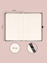 NOTIQUE NOTIQUE Notes Trandafiri de Katerina Winter, punctat, 13 x 21 cm