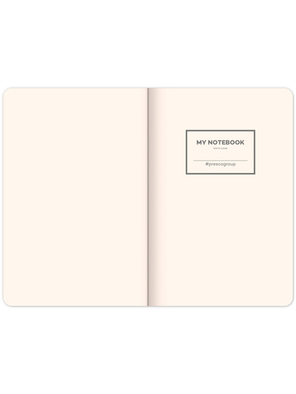 NOTIQUE NOTIQUE Notes Sugar - Studio Tabletters, cu linie, 11 x 16 cm BAAGL