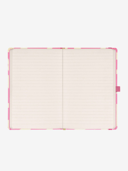 NOTIQUE NOTIQUE Notes Pink, căptușită, 13 x 21 cm