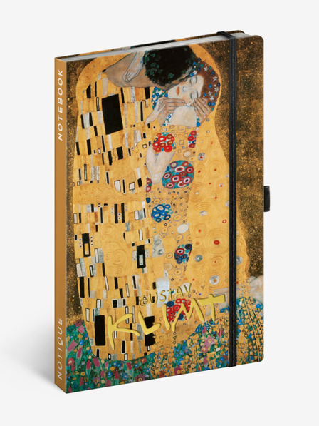 NOTIQUE NOTIQUE Notes Gustav Klimt, aliniat, 13 x 21 cm