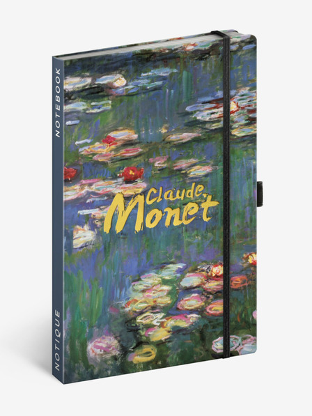 NOTIQUE NOTIQUE Notes Claude Monet, căptușit, 13 x 21 cm