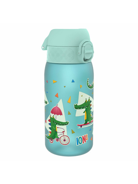 ION8 Ion8 Leak Proof Sticlă fără BPA Crocodiles 350 ml