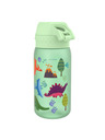 ION8 Ion8 Sticlă antipicurare fără BPA Dinosaur verde 350 ml