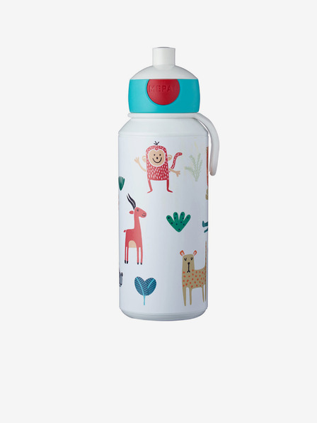 Mepal Biberon Mepal Campus Animal Friends cu model alb (400 ml)