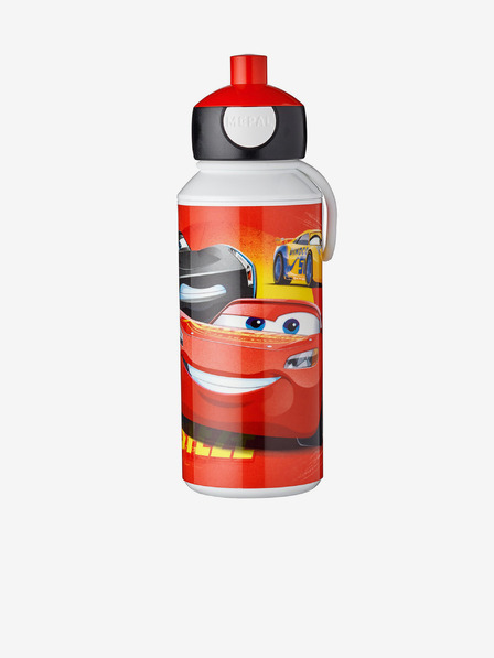 Mepal Sticlă roșie pentru copii Mepal Campus Cars 400 ml