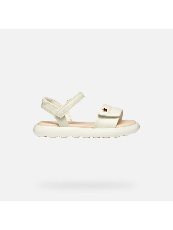 Geox Sandale crem pentru fete Geox Puffypop
