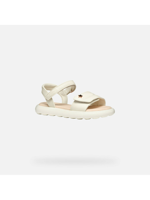 Geox Sandale crem pentru fete Geox Puffypop