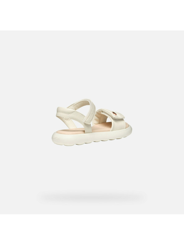 Geox Sandale crem pentru fete Geox Puffypop