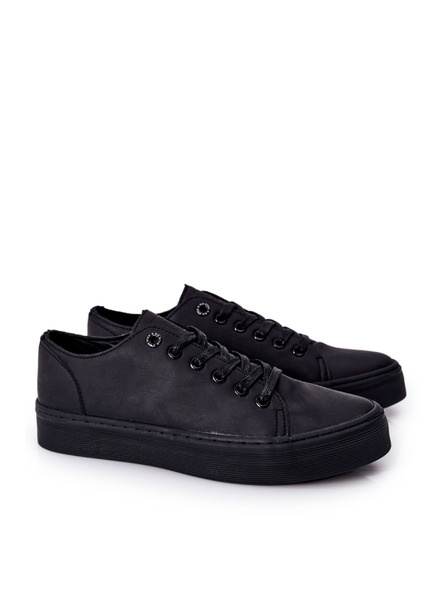 BIG STAR SHOES Pantofi sport negri BIG STAR pentru bărbați