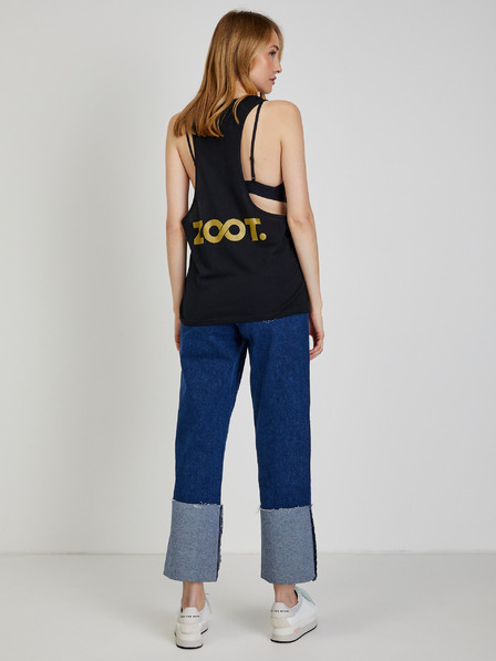 ZOOT.collab Tricou negru pentru femei ZOOT