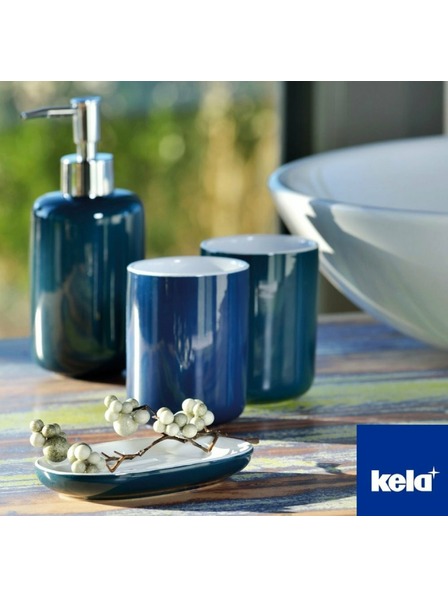 Kela Dozator de săpun ISABELLA ceramic teal KELA