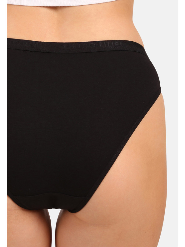 Pietro Filipi Set de cinci - chiloți negri de damă Pietro Filipi