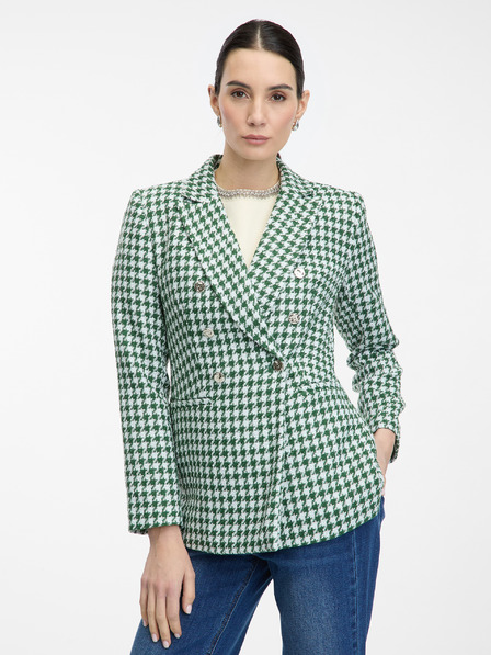 Orsay Jachetă verde cu model ORSAY de dama