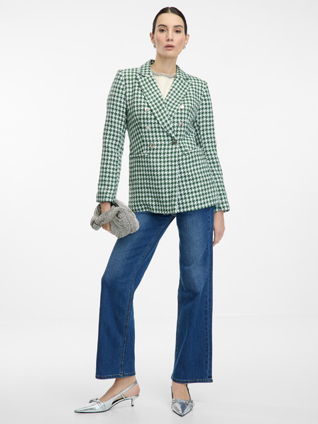 Orsay Jachetă verde cu model ORSAY de dama