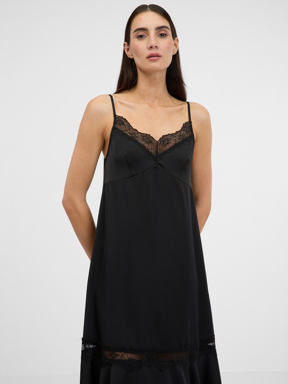Orsay Rochie midi de dama neagra ORSAY