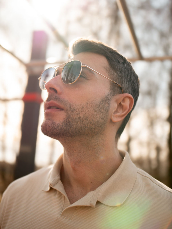 VEYREY Veyrey ochelari de soare polarizate high-end tip pilot Bulak